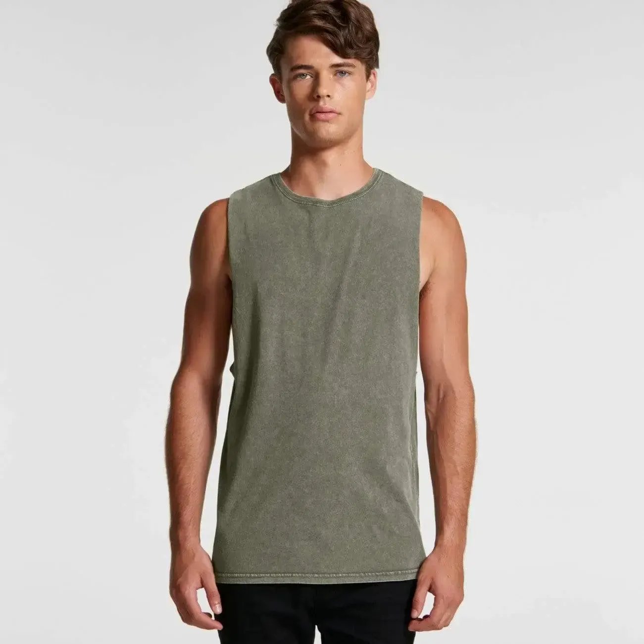 As Colour Men's Stone Wash Barnard Tank 5039